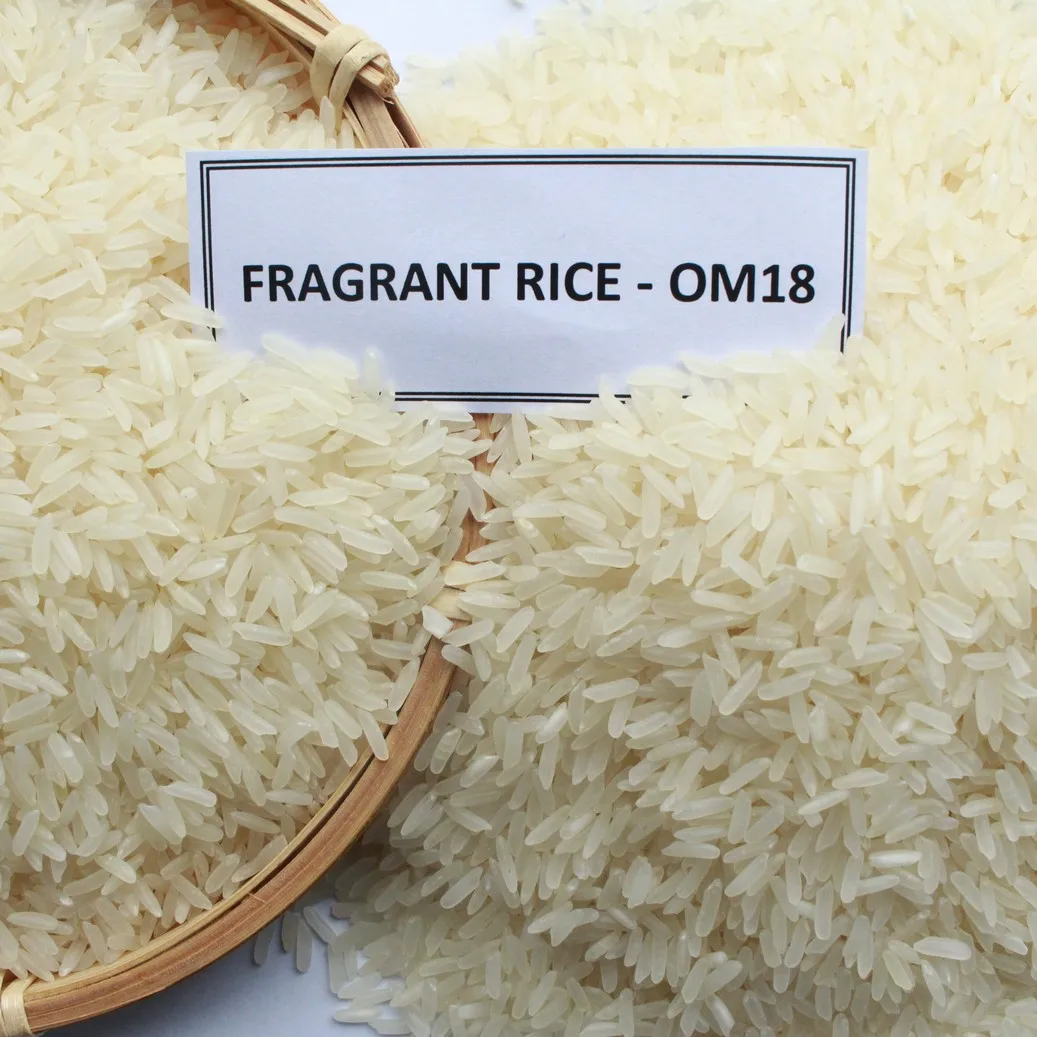 Fragrant  OM18/Jasmine rice white fragant rice from Loc Troi in Vietnam for EU market