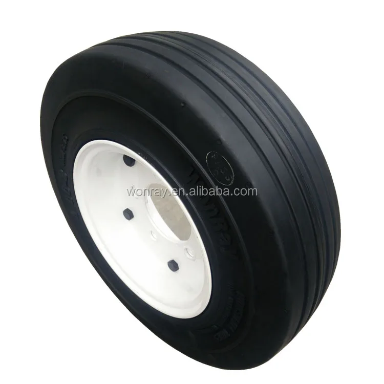 5000 hours lifespan Solid Tires 4.00-8 400-8 with rim Forklift Wheels llantas Aviation Parts