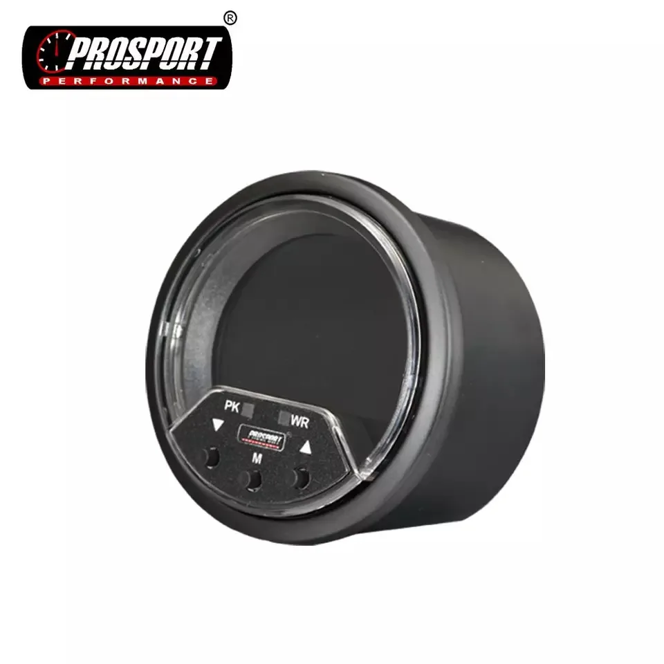60 мм 12v электрический цифровой датчик давления масла черная Лицевая панель грузовой автомобиль