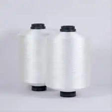 150/72 High Tenacity Raw White Poly Lurex Embroidery Yarn MS & ST Type Metallic Yarn for Fashion & Textile Applications