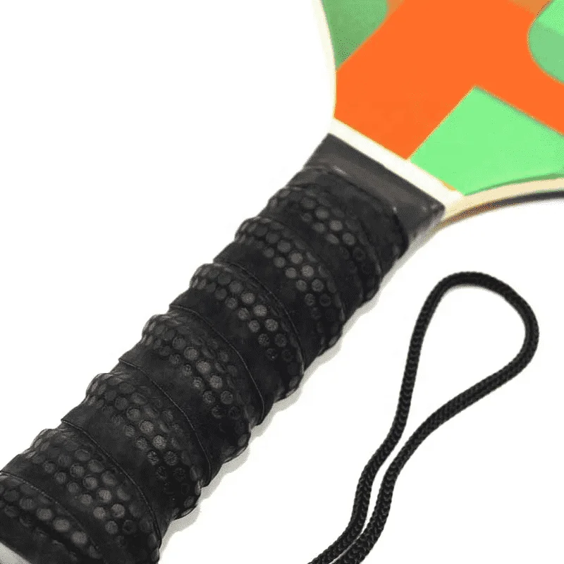 Portable Pickleball Paddle Set Beach Racket Lightweight Racket Ball Cricket Bat Kit With 2 Paddles 2 Balls 1 Net Bag