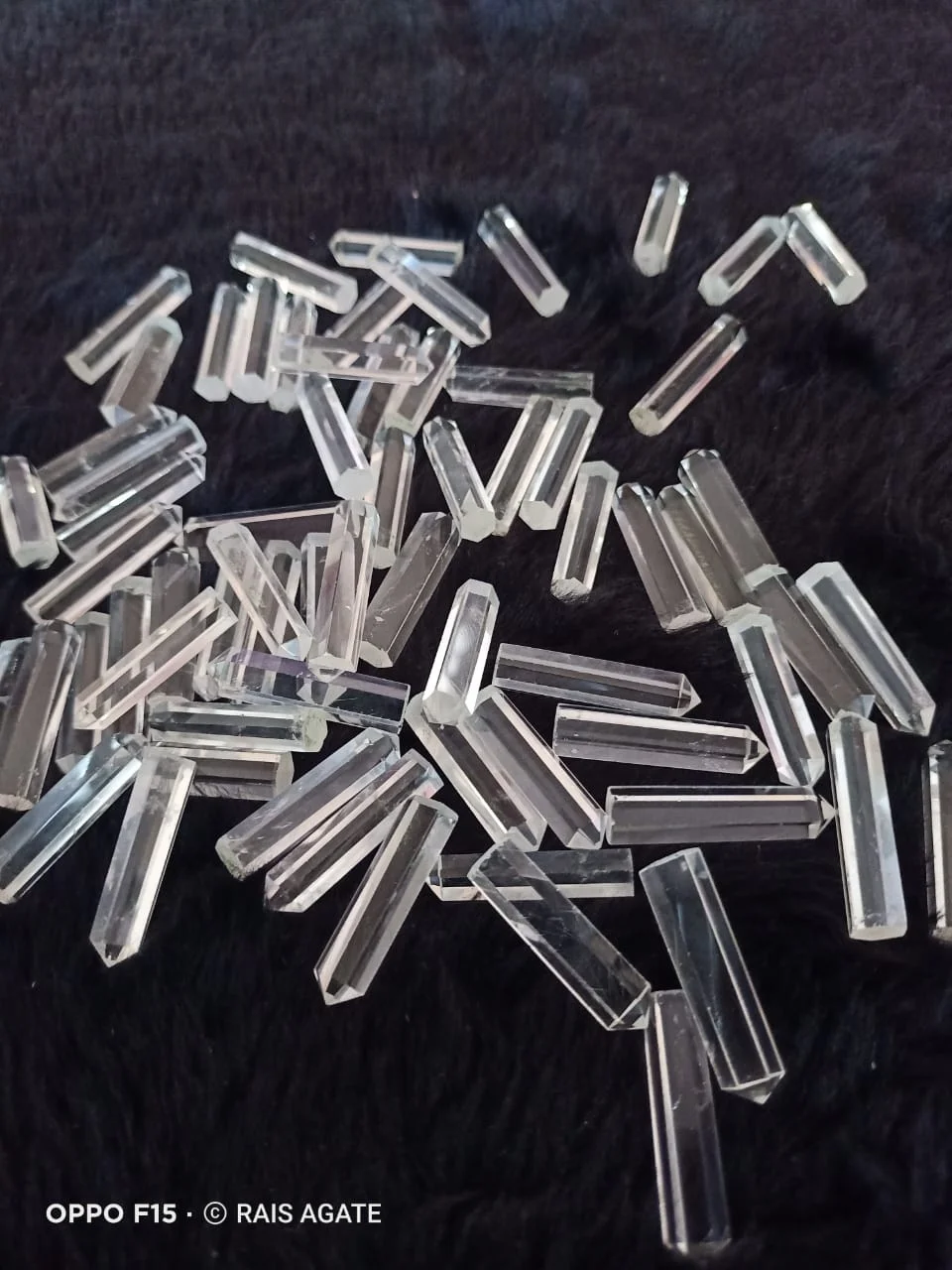 High Quality Hand Craved Crystal Clear Pencils Point Healing Wand Tower healing  wand stone Agate Stones