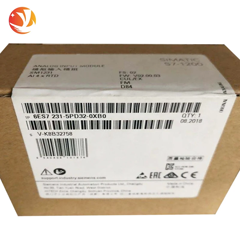 Gold Seller  6ES7231-5PD32-0XB0  S7-1200 Series  PLC Controller New Original Warehouse Stock 6ES7 231-5PD32-0XB0