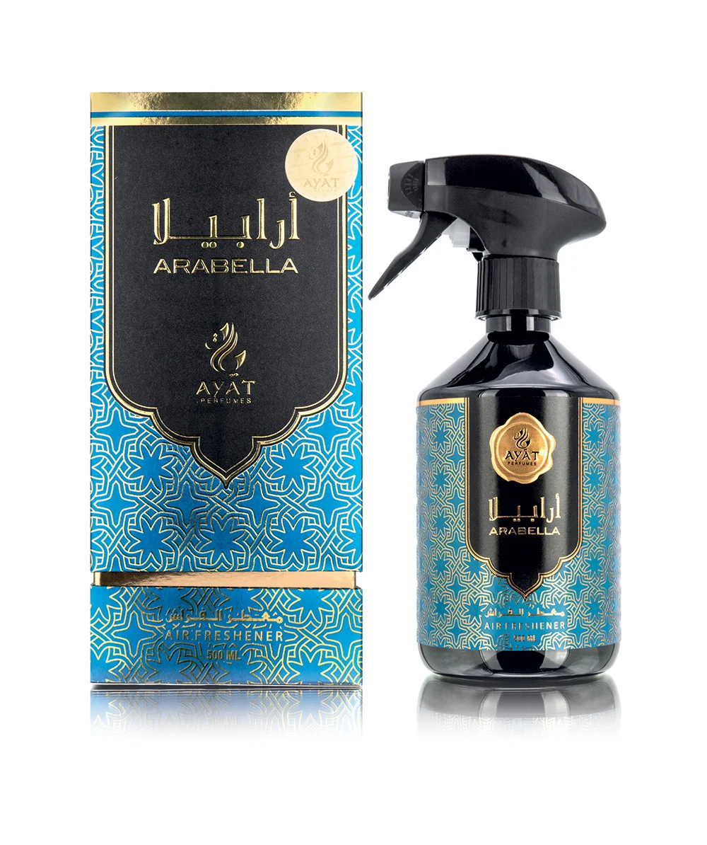 Home Perfume ARABELLA 500ml by Ayat Perfumes home Room refresher Spray Scented Mist For Home, Car, Interior