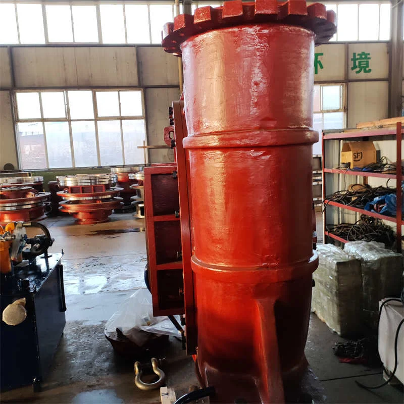 River Dredging Dredger Big Solid Suction Horizontal Barge Dredge Simple Gravel Pump for Pumping Sand Gravel