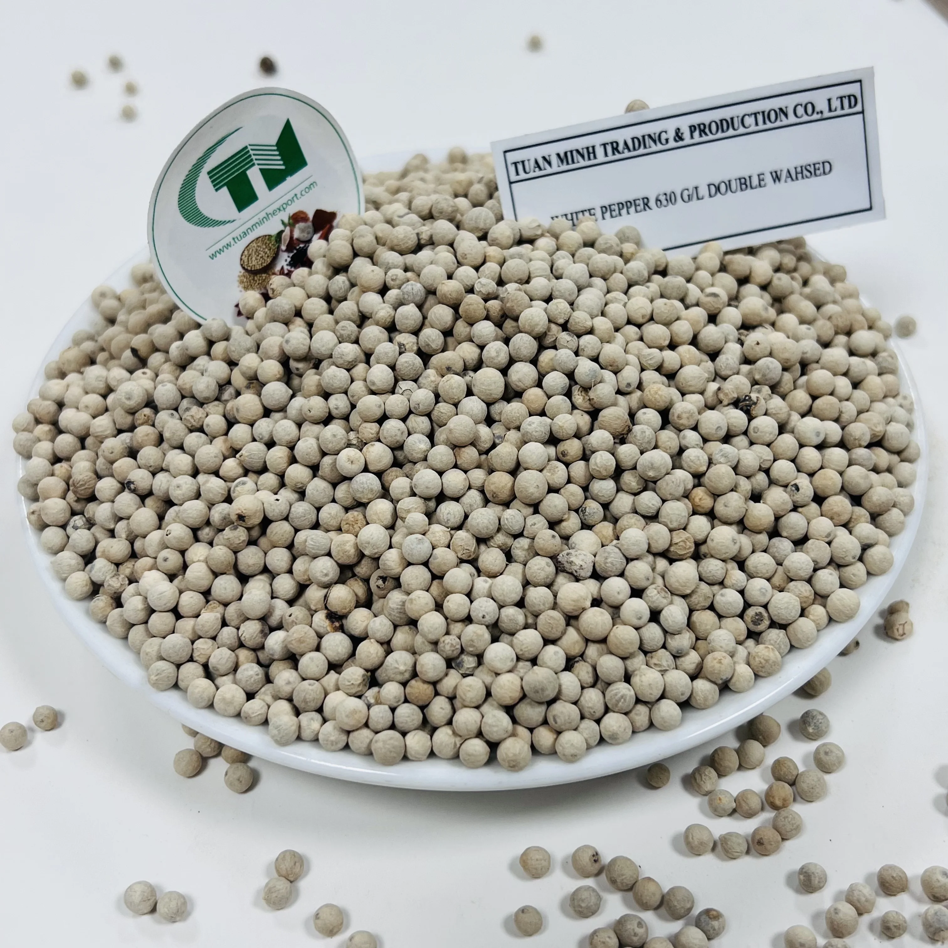 White Pepper seed Vietnam herbs and spices food ingredients Organic Dried peppercorn wholesales price premium quality