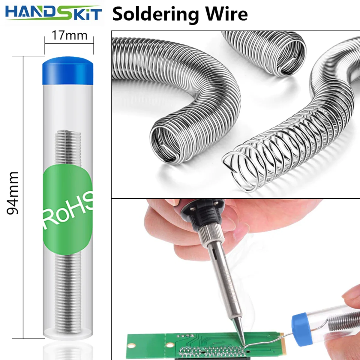 Электрический паяльник Handskit модель 927 110/220 В 90 Вт с 5 наконечниками паяльника сварочные инструменты