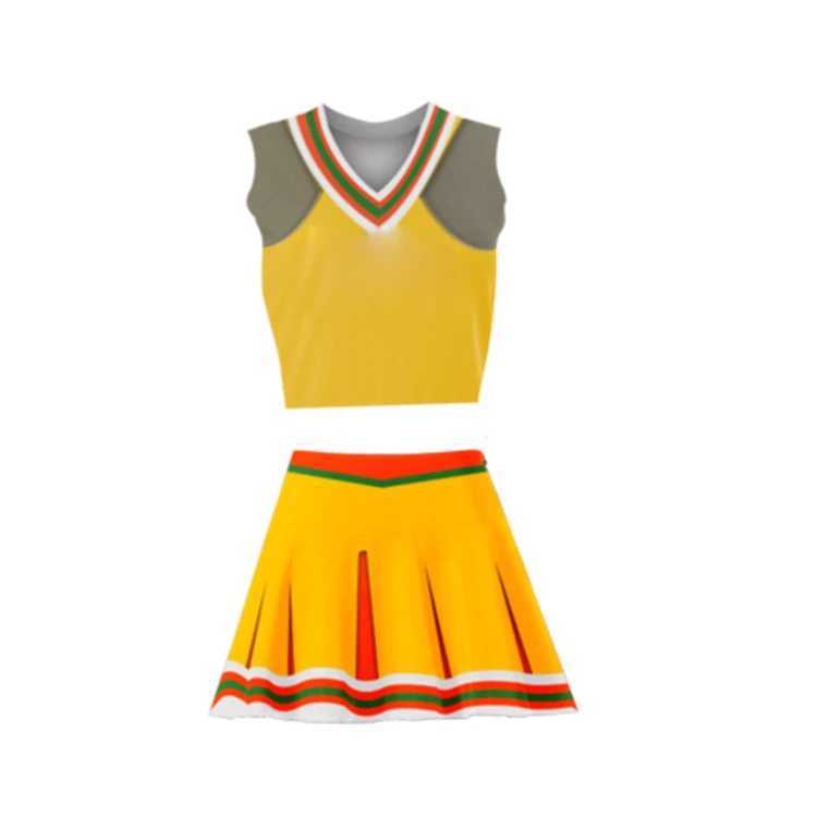 cheerleading uniform for women  Hot Sale 2022 Customized Logo Printing Women Hot Sale Cotton Polyester Material Cheerleading