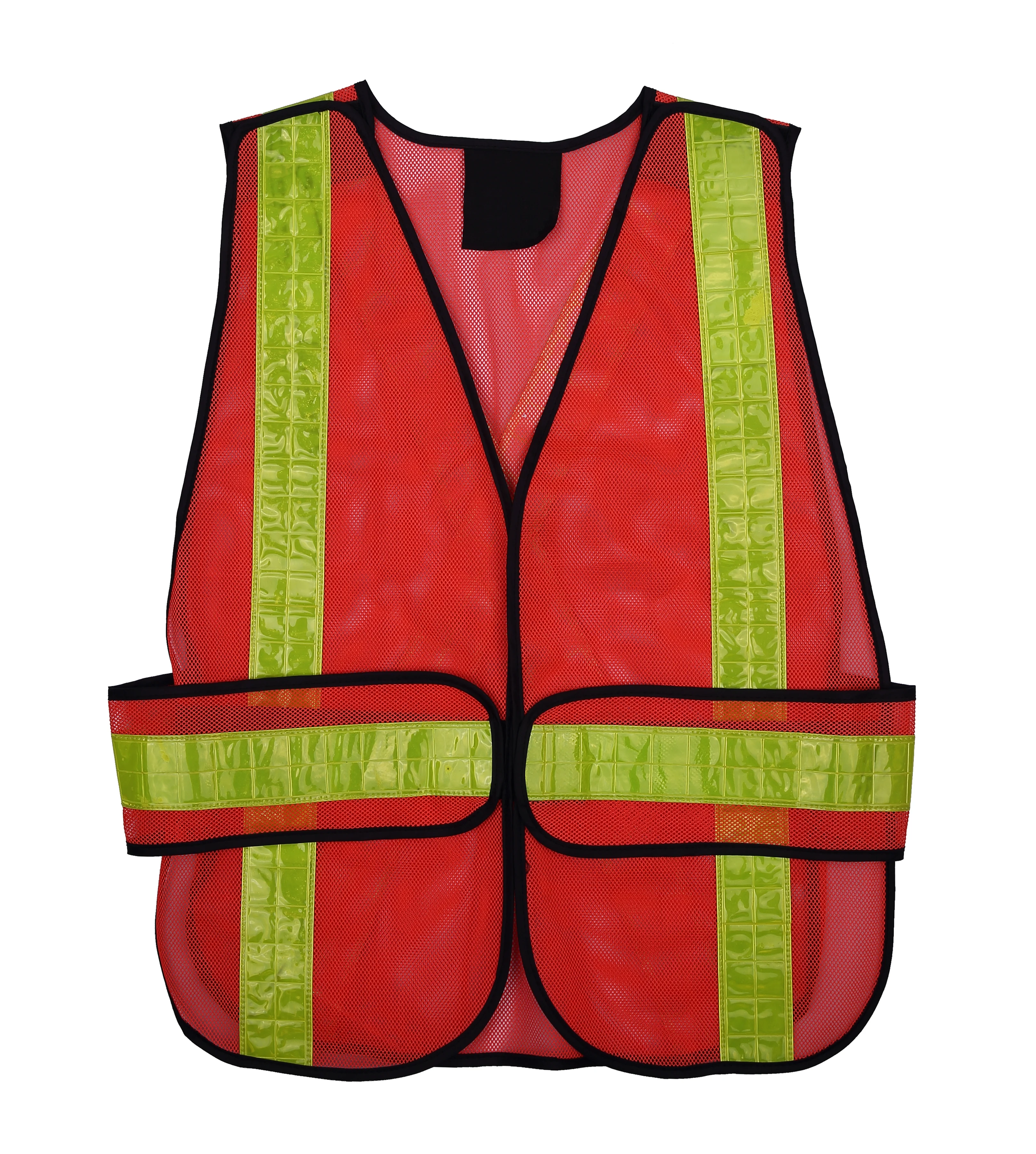 Factory direct sale high quality 100% polyester mesh vest can be customized reflective safety vest