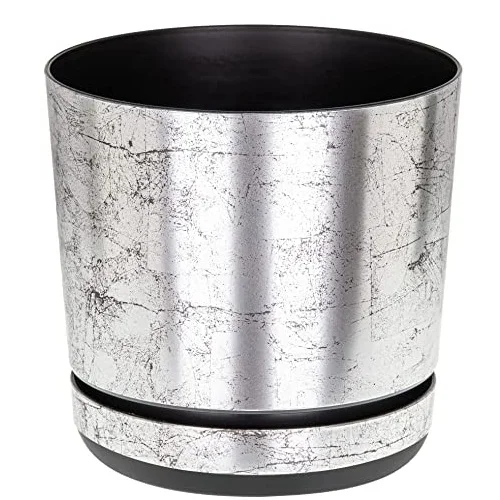 Exclusive Design Planter For Plant Seeding Round Shape Popular Metal Plant Pot Supplier & Manufacturer By India