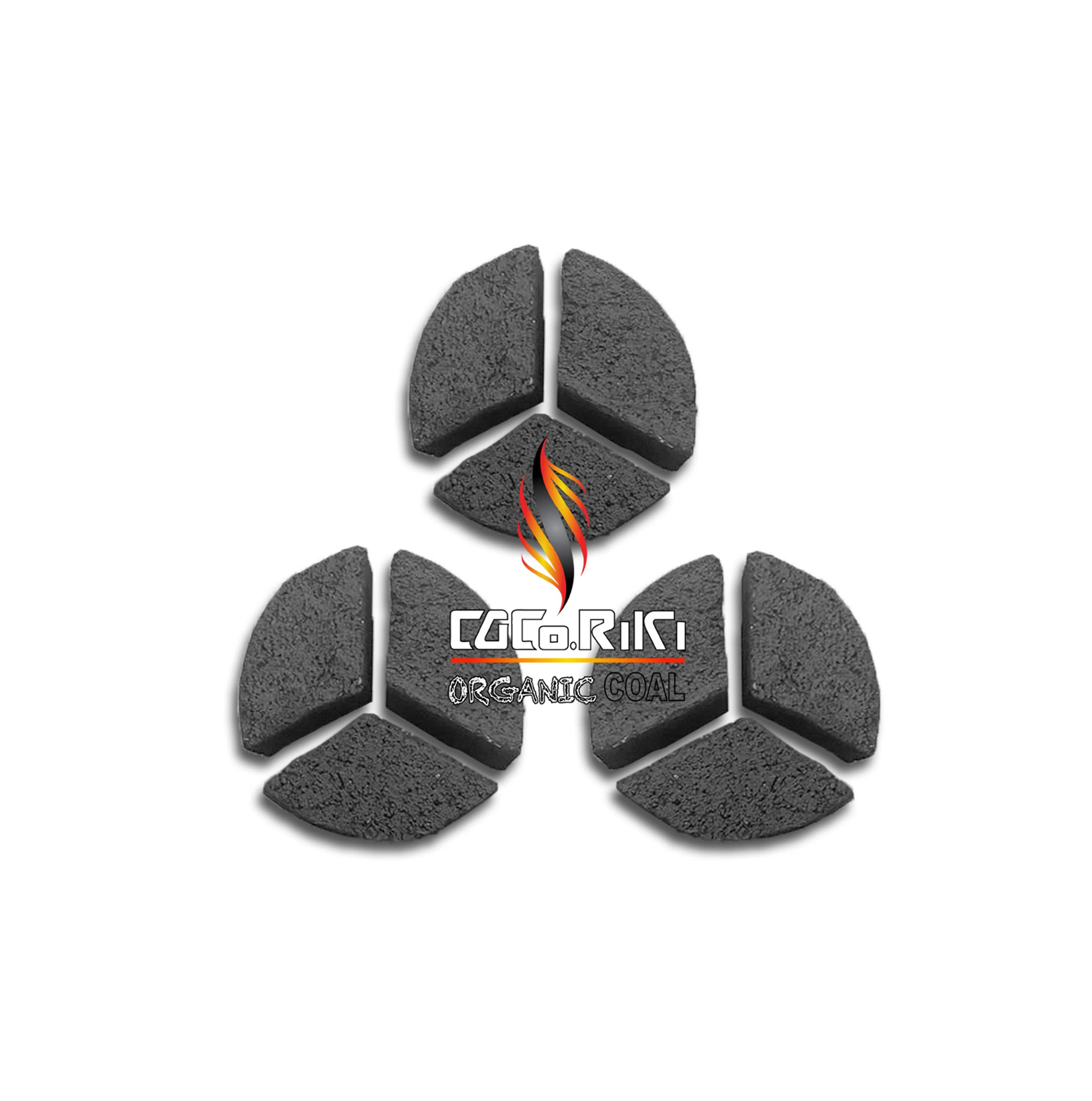 Best Product Coconut Shell Charcoal Briquettes for Hookah Nargile Shisha in Mercy Shape Ready to Ship from Indonesia