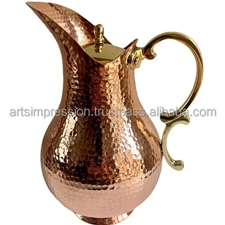 Custom Design Copper Jug Shiny Quality Tumbler 1 5L Space Sale Party CLASSIC Stunning  Copper Jug  Uses Drinking Use Items Good