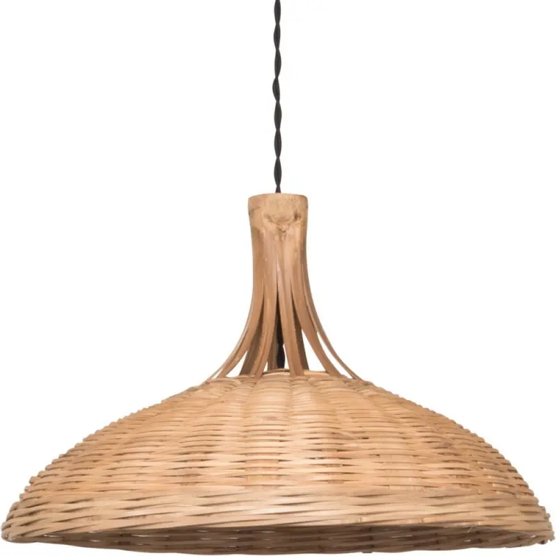 Basic and Rustic Design Bamboo Lampshades Light Cover Pendant Made in Vietnam
