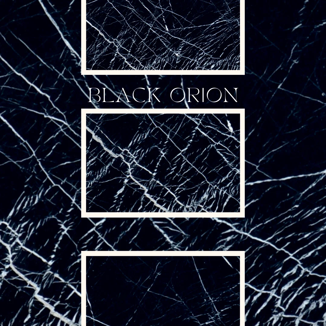 Hot Sale and Best Price ! Black Orion %100 Natural Stone Black Orion Marble Ready To Ship !