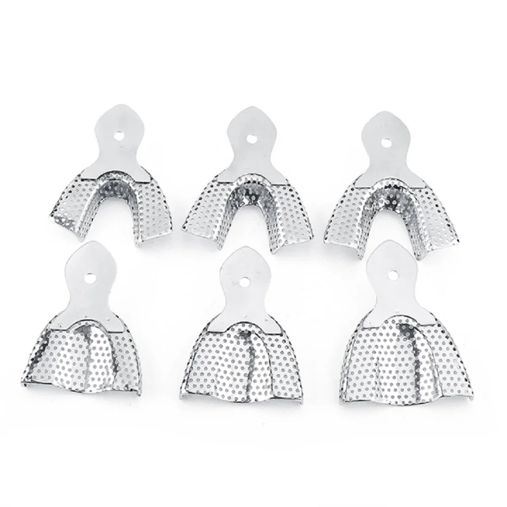 Basis Of Surgical Dental Instruments Stainless Steel Dental Impression Trays Teeth Trays CE And ISO Approved Special Tools