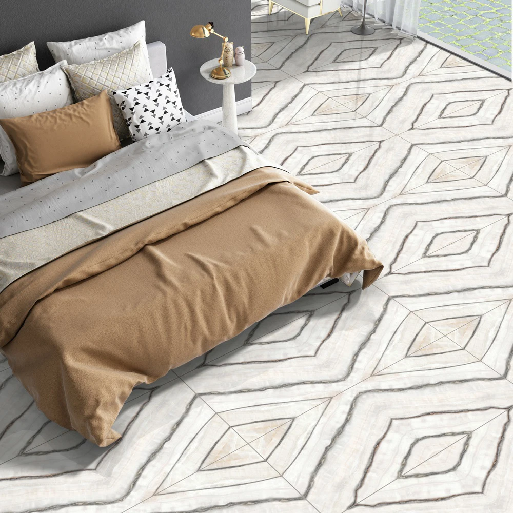 High Quality 600X1200MM High Glossy Metallic Glazed 2X4 Porcelain Floor Tiles and 60X120CM Ceramic Marble Tiles, Lowest Price