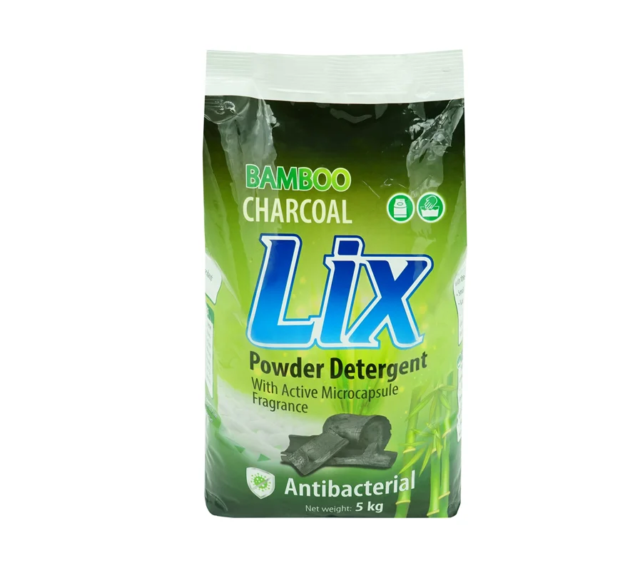 OEM Service Ready 5kg Bag Bamboo Charcoal Laundry Detergent Powder Export from Vietnam