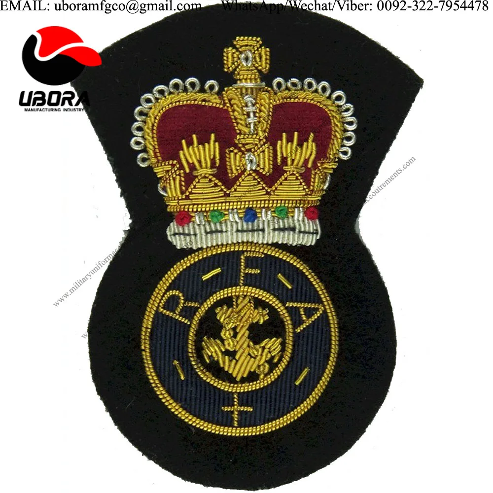 sew on badge merchant navy cap badge officers bombay style