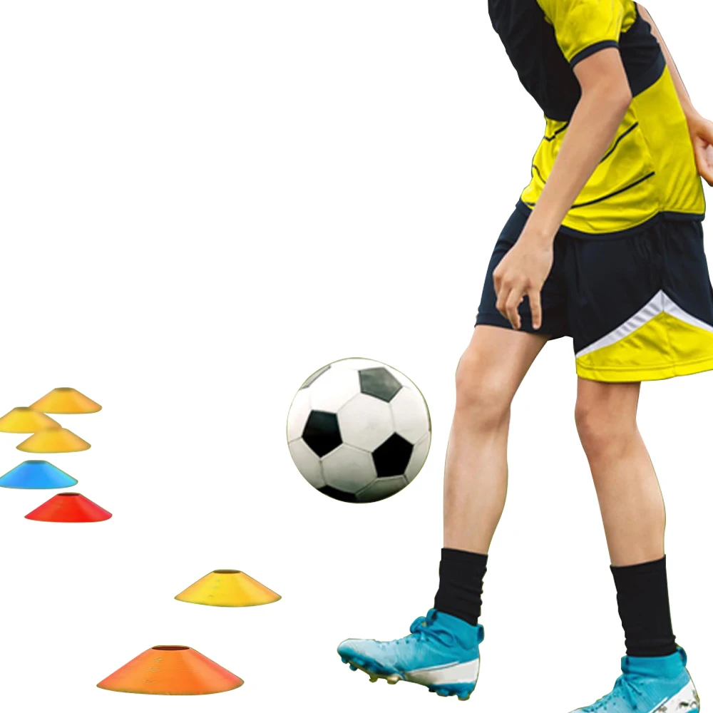 Adjustable Height Agility Cones Speed Hurdle Set PVC Material for Fitness Boot Camp Speed Training