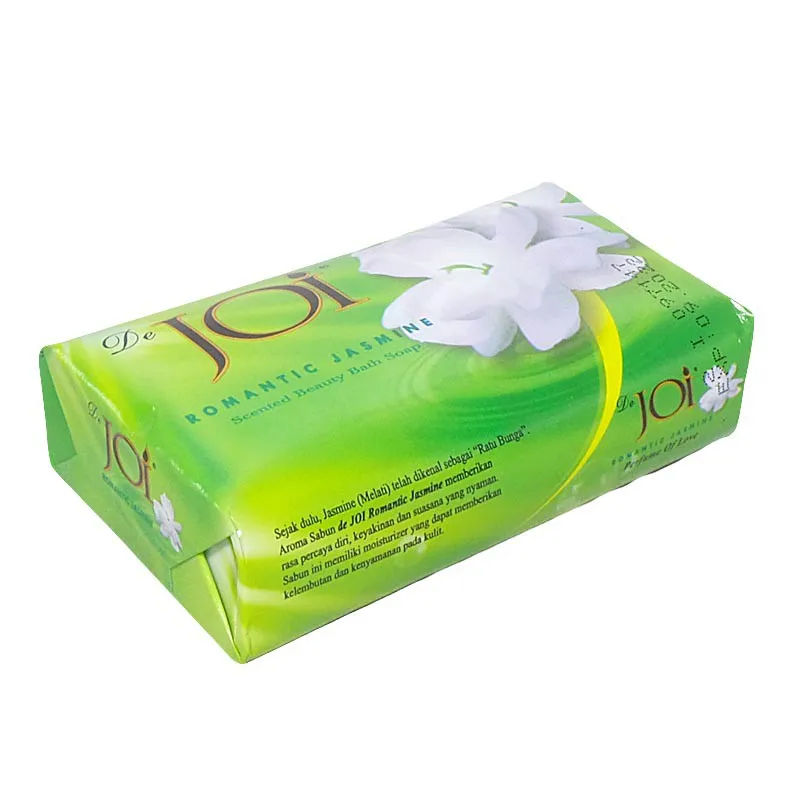 Super Cheap Indonesia Private Label OEM ODM DE JOI Romantic Beauty Bar Soap Flowers Frangipani Jasmine Rose Wholesale