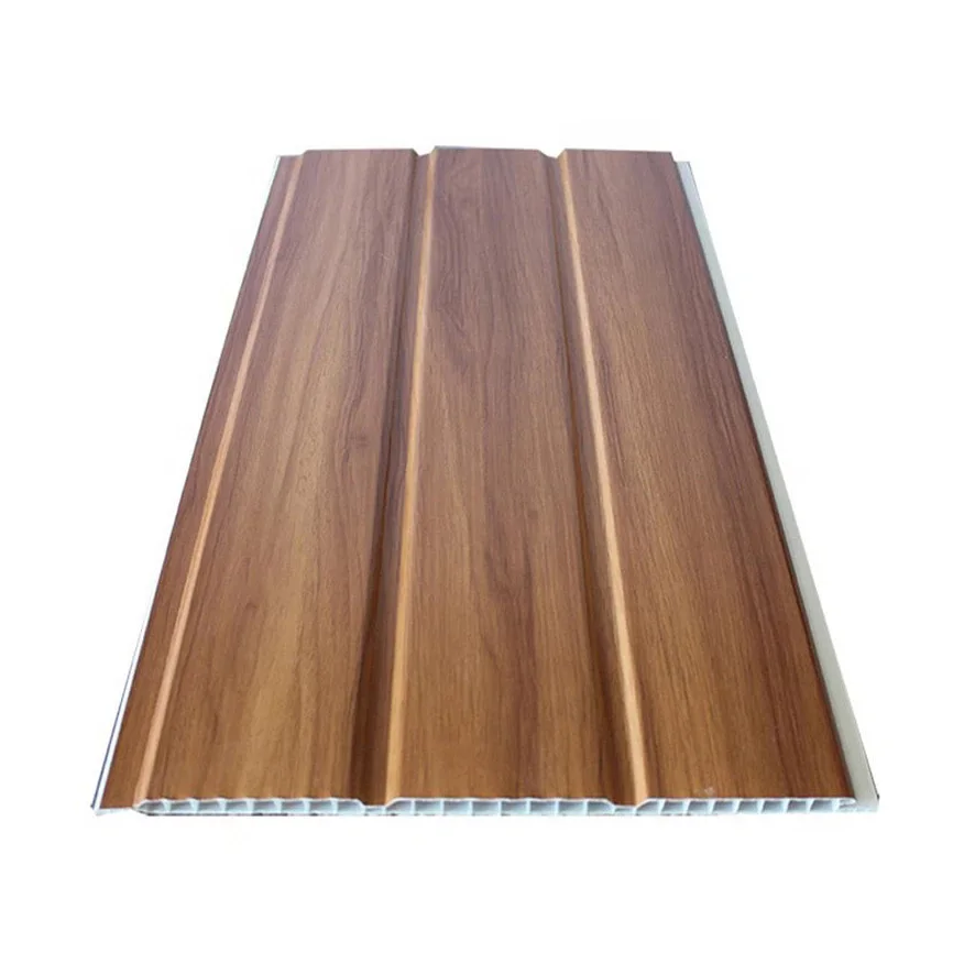 Simple Design Soundproof Interior Wood Plastic Composited Apartment WPC Door Panels WPC Facade Cladding Interior Wall Panel WPC