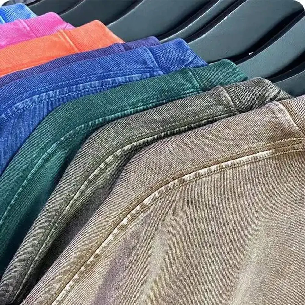 Buy Wholesale Acid Wash T Shirt Wholesale t shirt acid wash for Sale Man T Shirt Men Summer Oversized Anime Acid Washed Tshirt