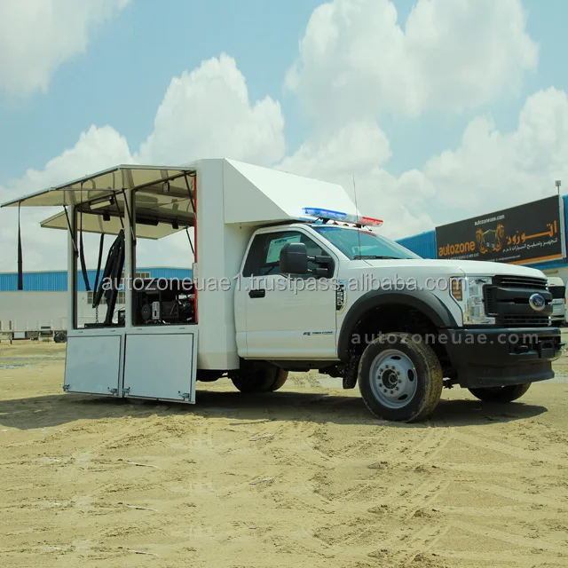 High Quality Diesel Fuel Mobile Workshop Truck Manual & Automatic Transmission New Condition