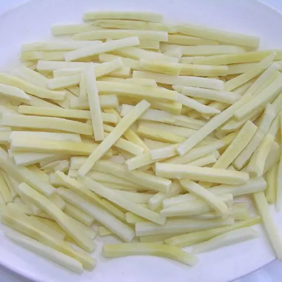 Высококачественная палочка IQF Bamboo shoot в вакуумной упаковке с сертификацией ISO HACCP