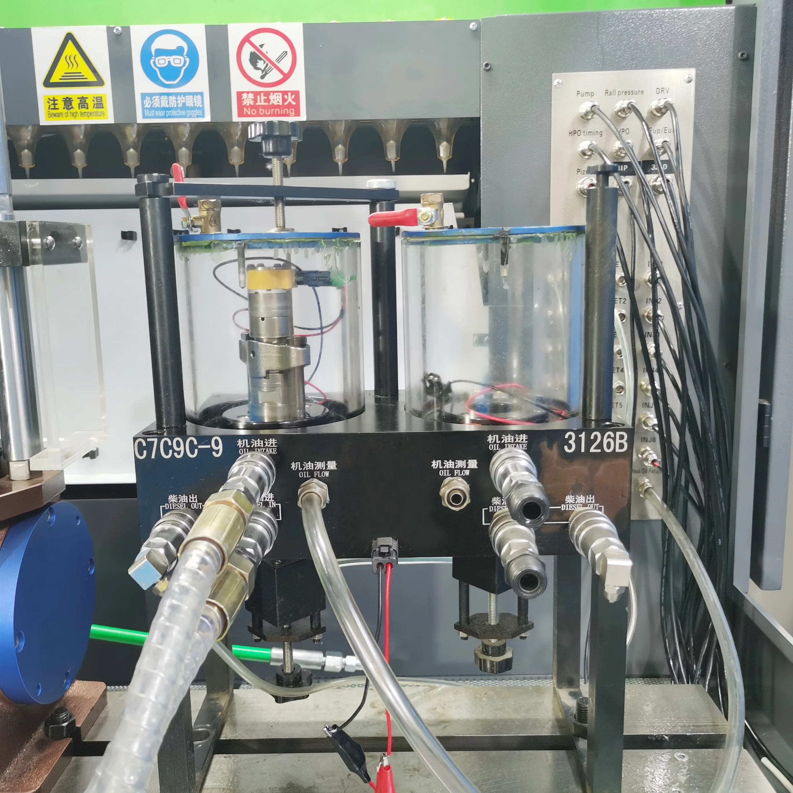 Shandong Beacon CR919 Common Rail Diesel Fuel Injection Pump Test Bench ISX PT VP44 VP37 EUI EUP Pump Tester