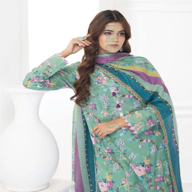 2023 Salina Printed Lawn Collection Summer Shirt Dress New Long Sleeves Pakistani Shalwar Kameez