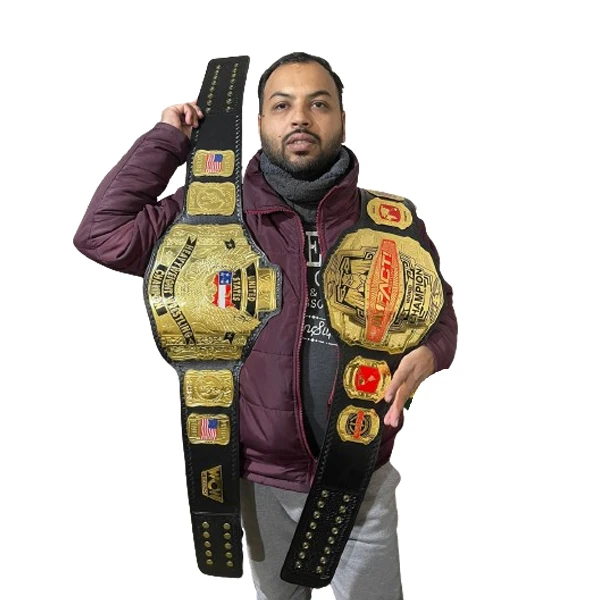 UFC Heavyweight Championship Action Figure Belt by Jakks Championship Belt for Boys Pack of 1,Multicolor Multicolour, Kid