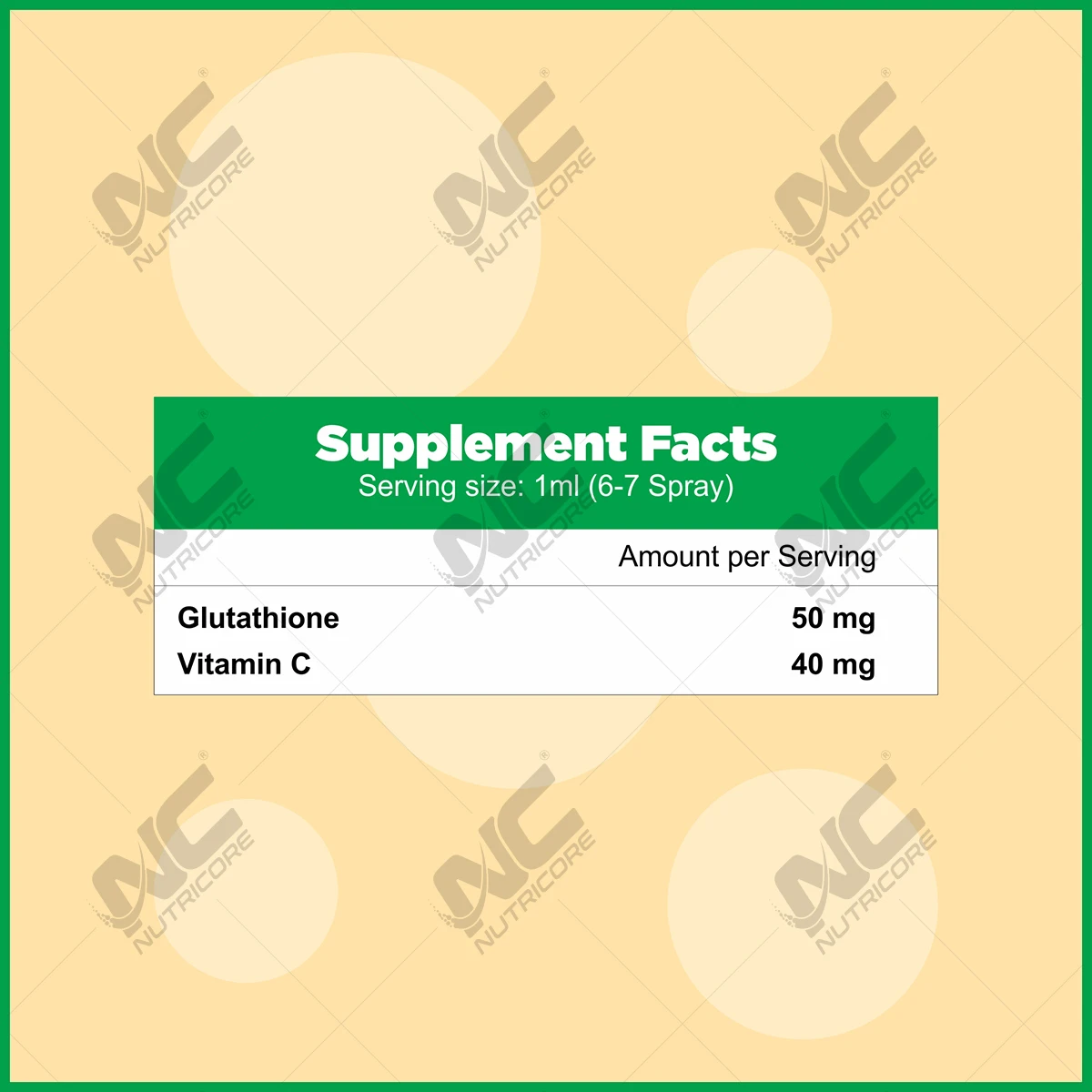 Custom Label Best Quality Health Beneficial Skin Care Vitamin Spray