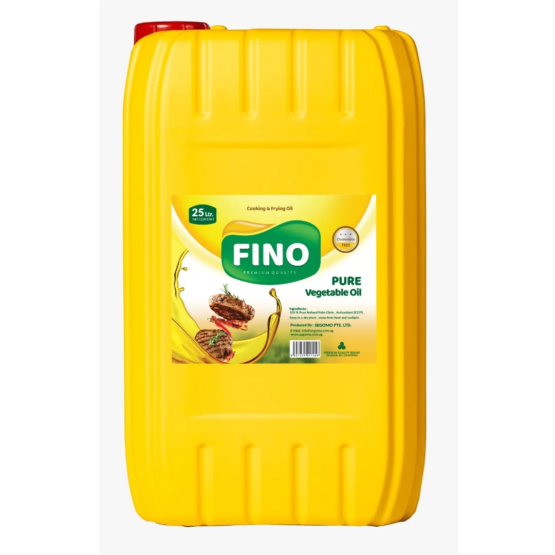 Malaysia 100% Natural High Quality vegetable cooking Frying Oil Refined Highest Grade FINO 25L Pure Palm Olein Animal Oil