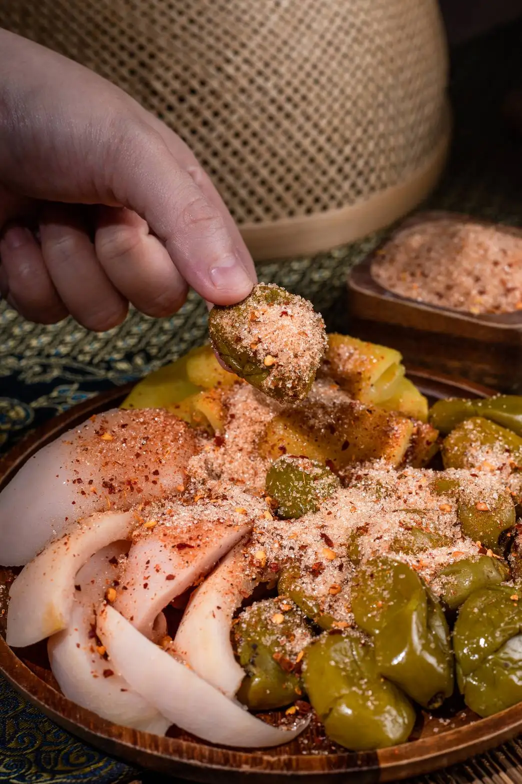 Dripping Salt Pepper Thai Plum Seasonings & Condiments Mixed Spices & Seasonings Blend  Powder for Fruits Export from Thailand