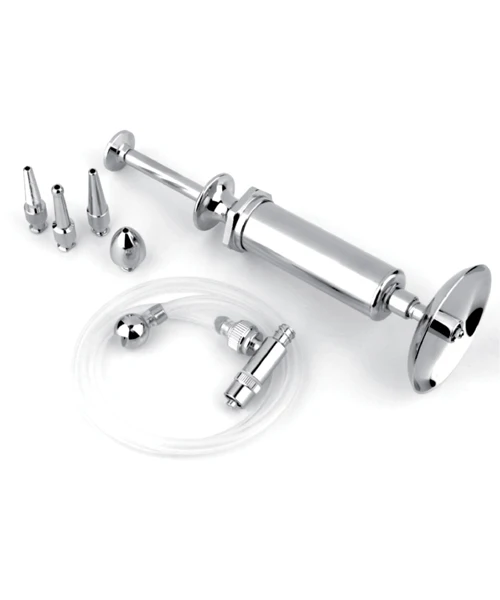 Top Quality Ear Syringe Complete Set with Tips & Protection Shield ENT instruments