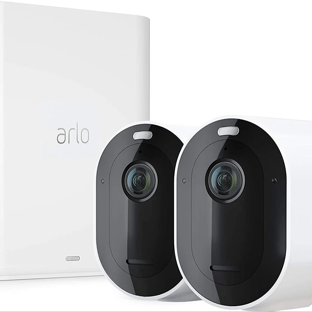 Best Quality Original Arlos Pro 3 - (VMS4240P)  Wire-Free Security 2 Camera System | 2K with HDR, Indoor/Outdoor, Color Night Vi