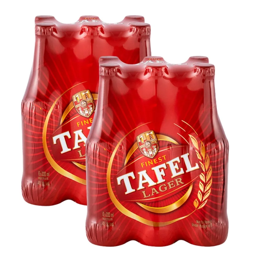 Tafel beer in Bottles in 250ml - Tafel Lager (330ml) 6 pack