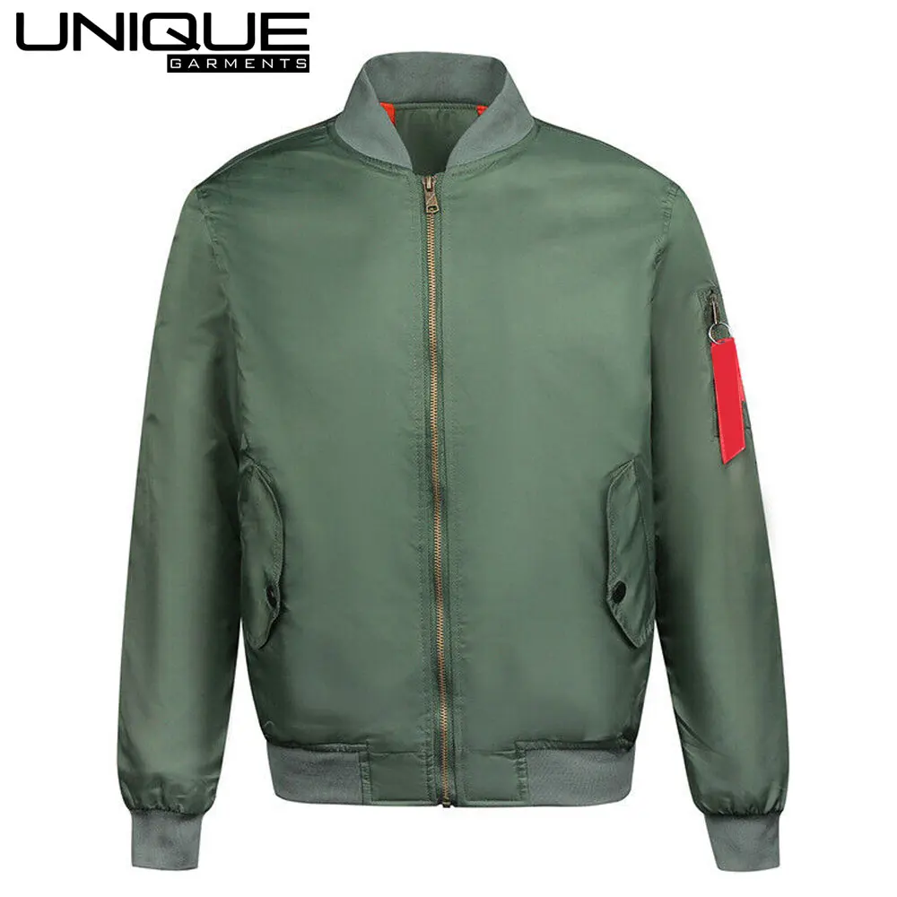 Bomber Jacket Warm Male Fashion Hip Hop Coats Slim Fit Coat Brand Clothing Men Bomber Jacket By UNIQUE GARMENTS INDUSTRIES