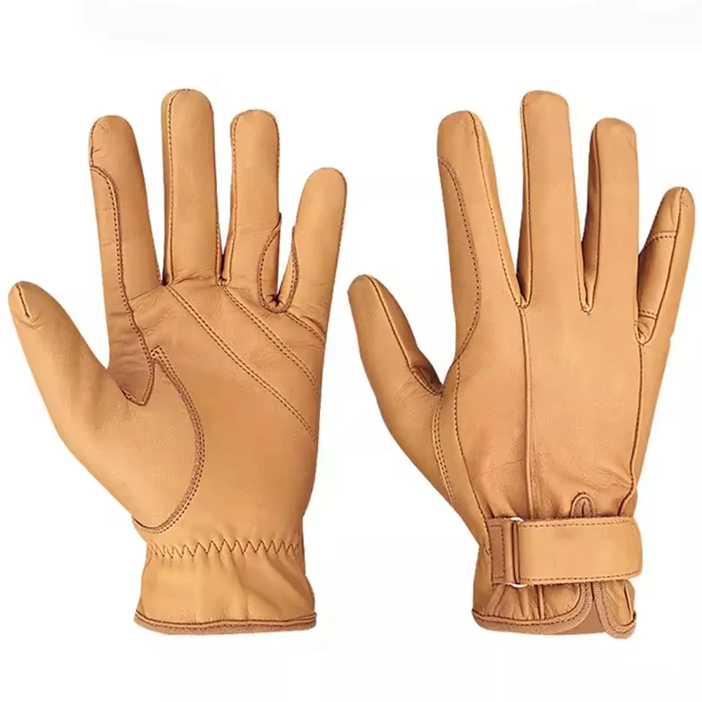 fashion touch screen winter warm gloves custom logo mittens leather gloves for women and men leather gloves from Pakistan