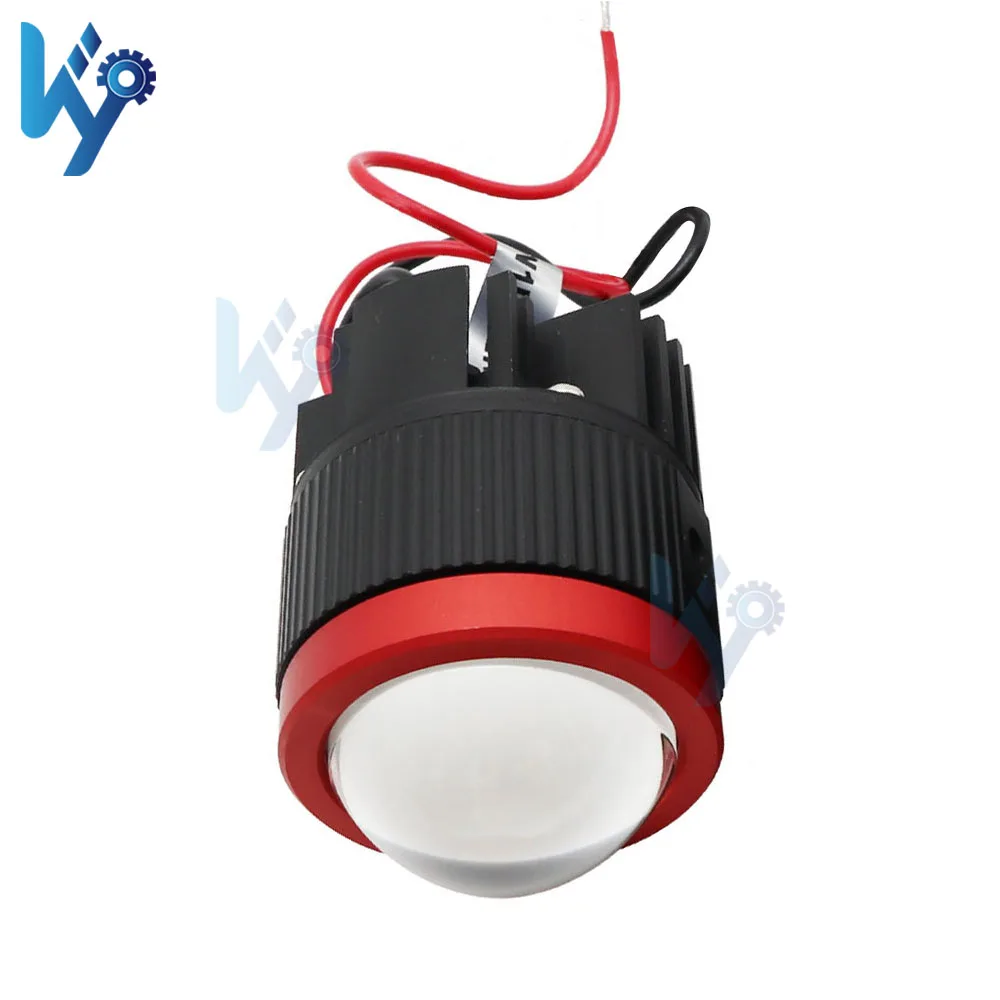 NEW KYWDP001 Mini Led Motorcycle ATV SUV Tractor Led Headlight Laser Light 12V Dual Color Driving Fog Projector Lens LED