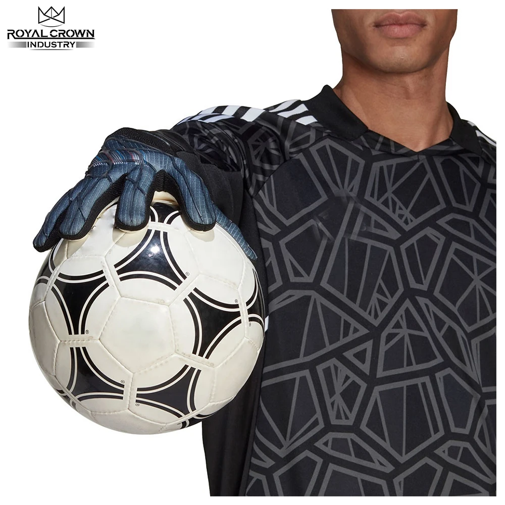 Custom Comfortable Hand Protection Sport Adult Youth Soccer Goalie Keeper Football Goalkeeper Gloves
