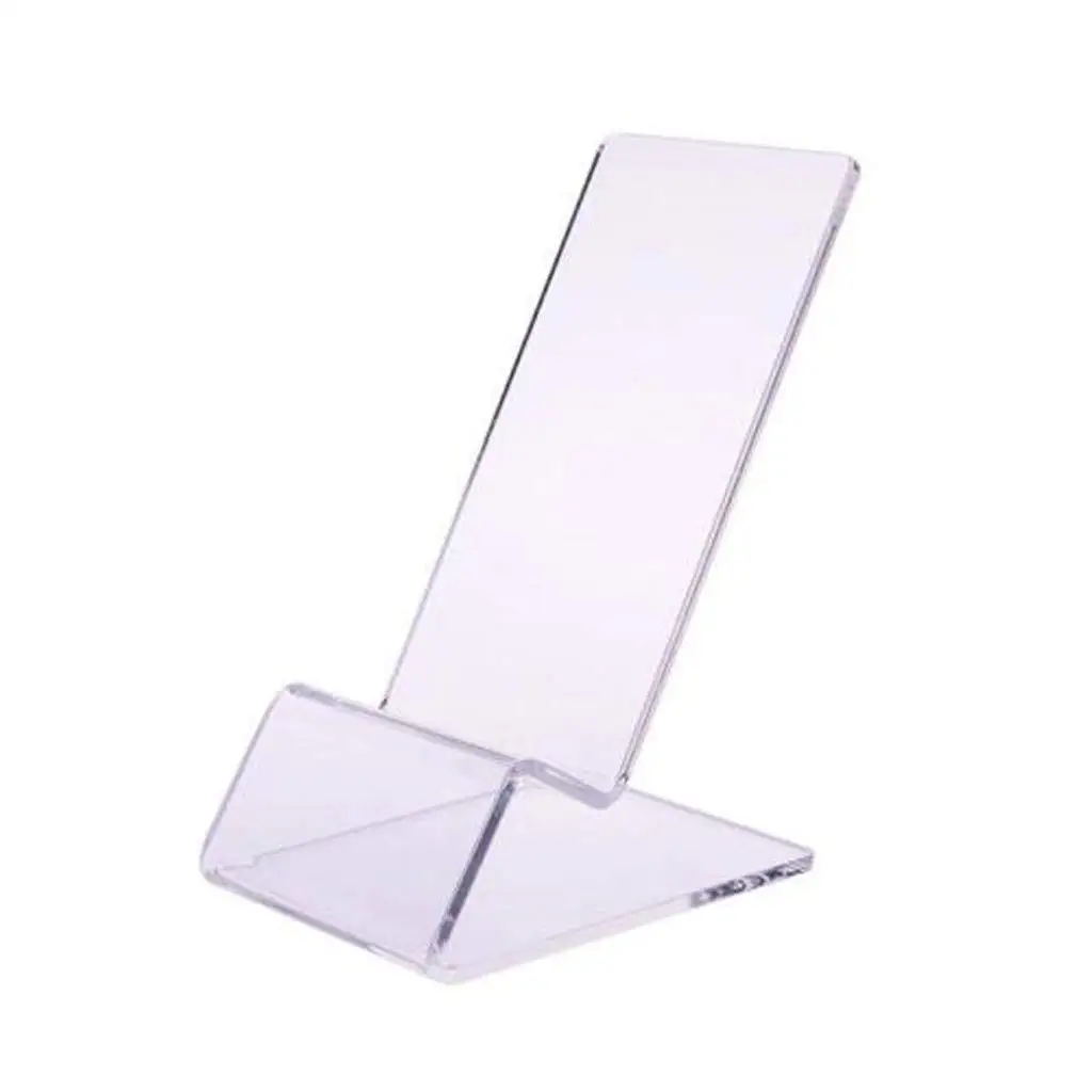 Clear Acrylic Mount Holder Display Stand For Cell Mobile Phone