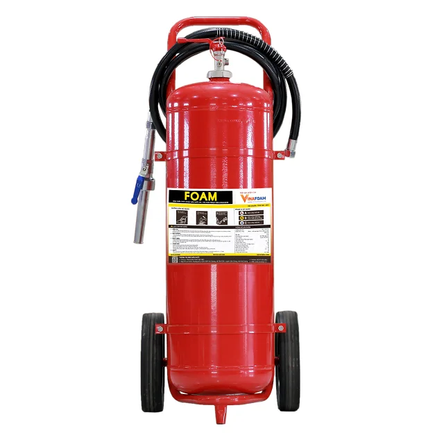AFFF Foam тележка Огнетушитель 50L самый популярный в 2024