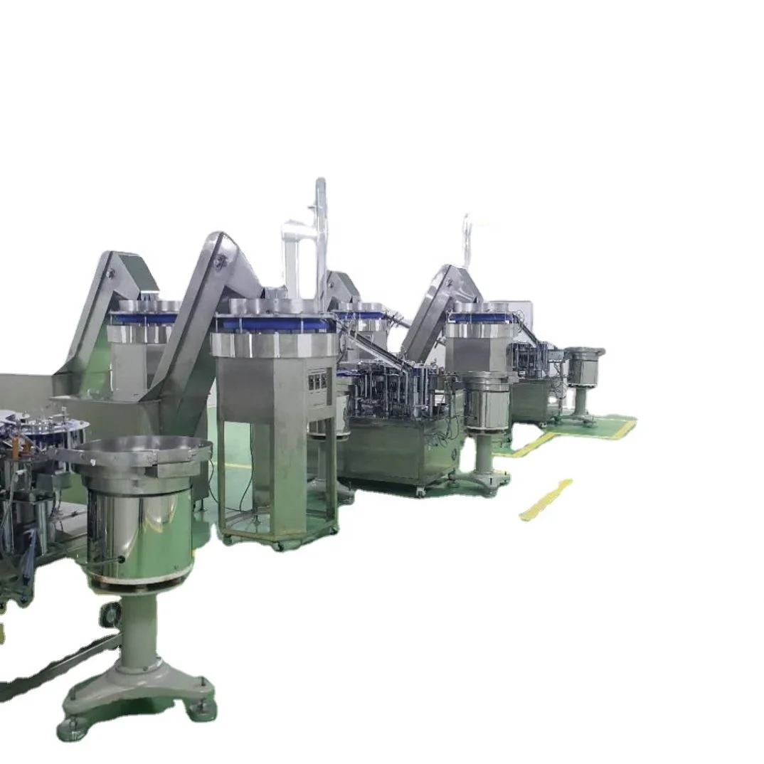 Hot Sales Full Automatic High Performance Vaccine Disposable Syringe Filling and Printing Production Line