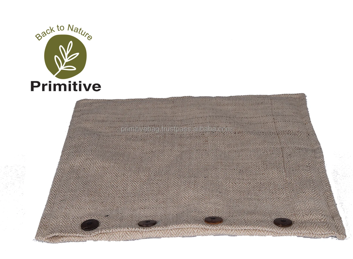 Organic Cotton Cushion Cover Soft and Eco-Friendly Non-Toxic and Non-Allergic for Hotels Home Restaurants Office Use