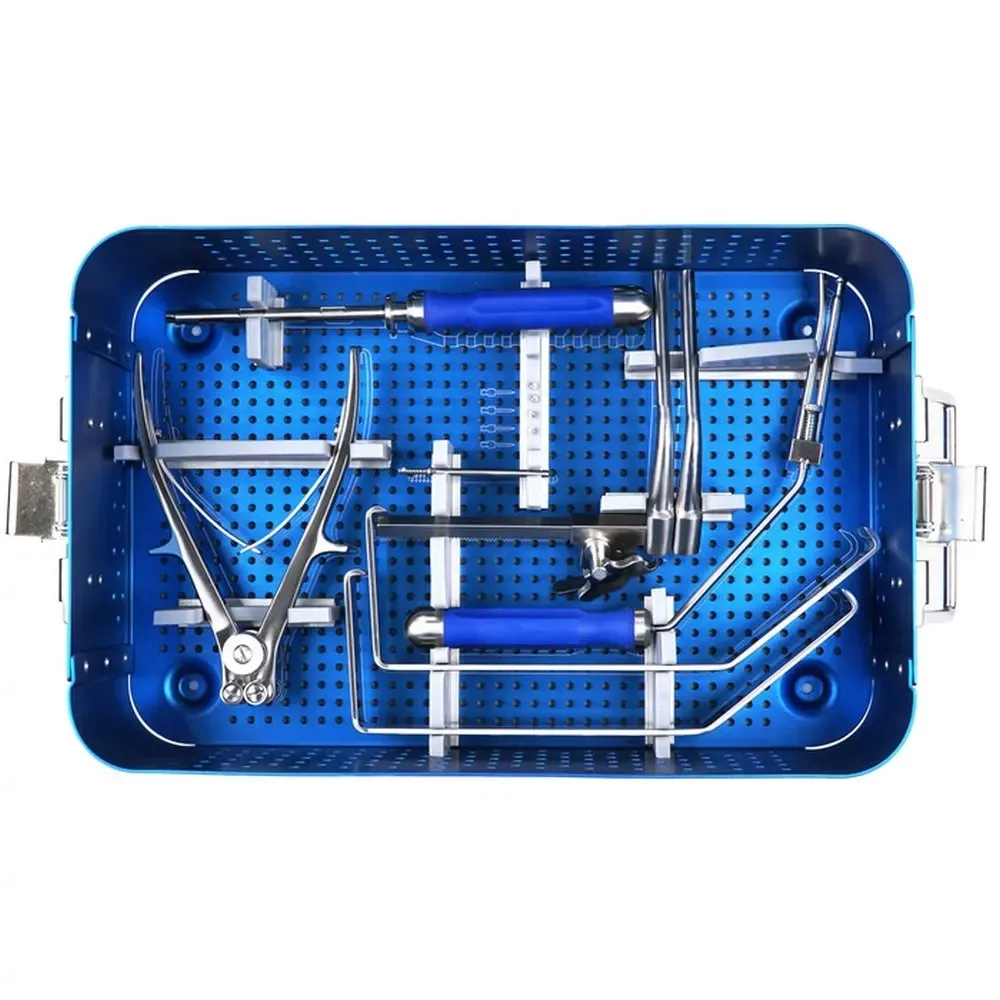 Manufacture Bone Spine Surgery Orthopedic Surgical Spinal System Instruments Anterior Cervical Plate Instrument Set