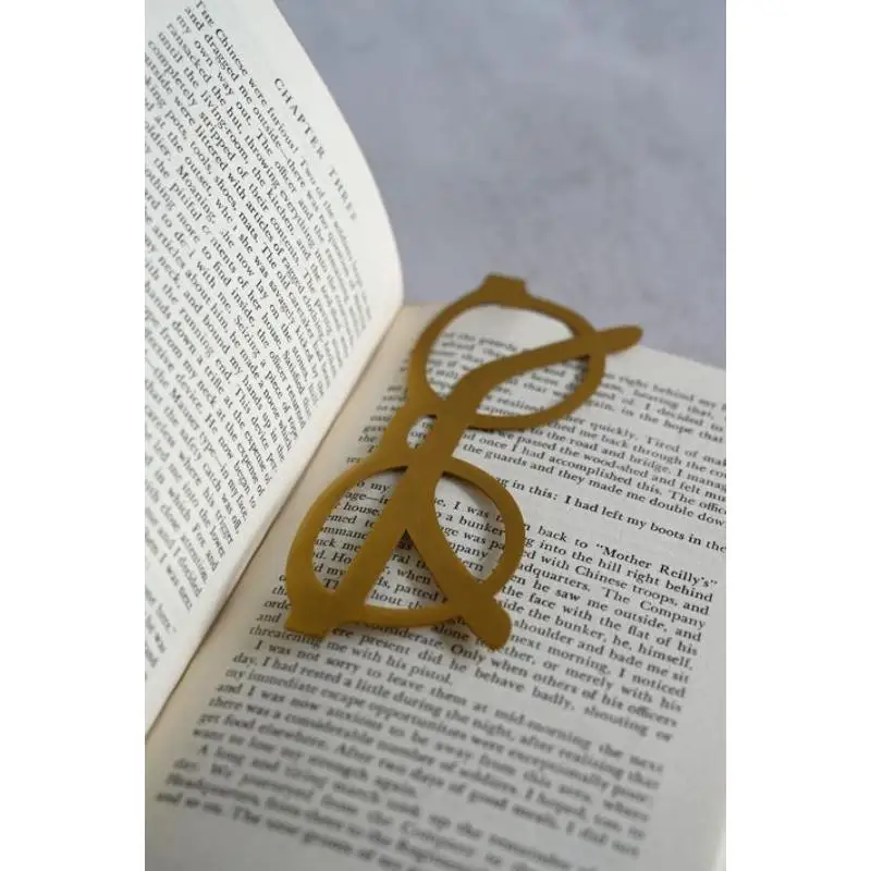 High-quality metal bookmarks for travel and adventure readers silver polished finished metal bookmarks