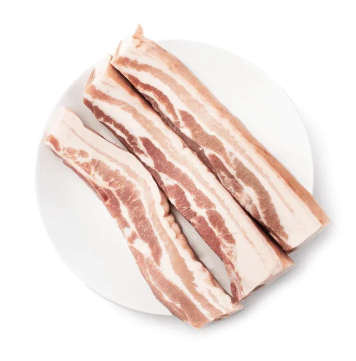 Premium Frozen Pork Belly Bacon, 250g-500g/pack Smoked, Affordable Price, High-Demand Product Customizable Packaging