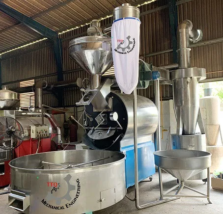 Vietnam coffee bean roasting machine/coffee bean roaster