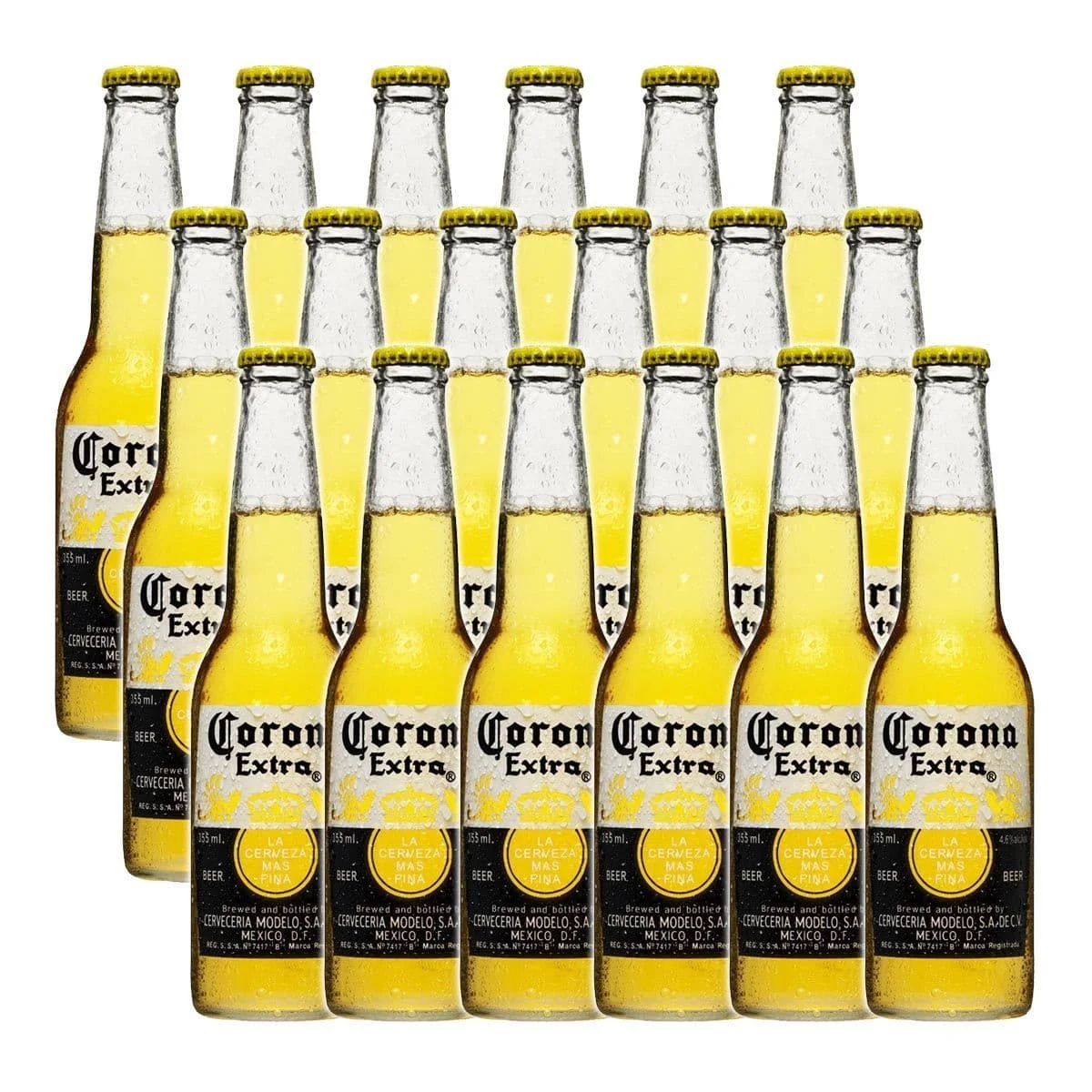 Corona Extra Lager мексиканское пиво 24 упаковки пива 12 унций